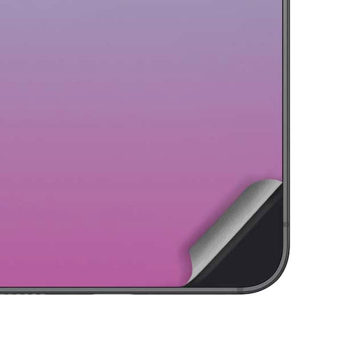 Purple and Blue Ombre Galaxy S25 Skin